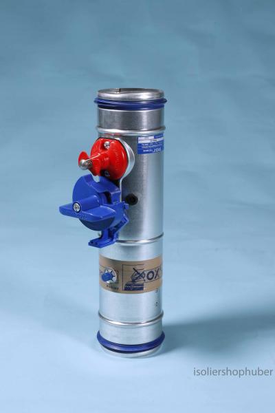FKRS-EU/DE/224/Z00 Nennweite 224 mm TROX Brandschutzklappe verzinkt, Gehäuselänge 400 mm